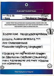 Kostenlose Menstruationsprodukte