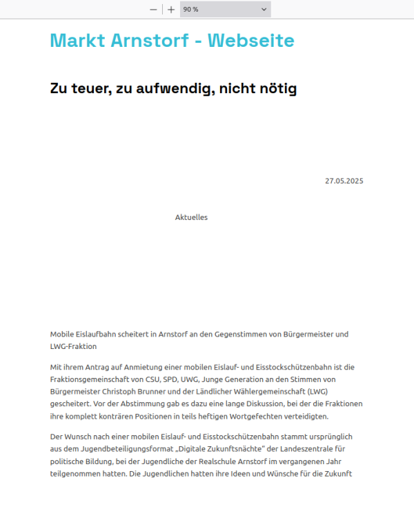 Staatliche Realschule Arnstorf (2024)